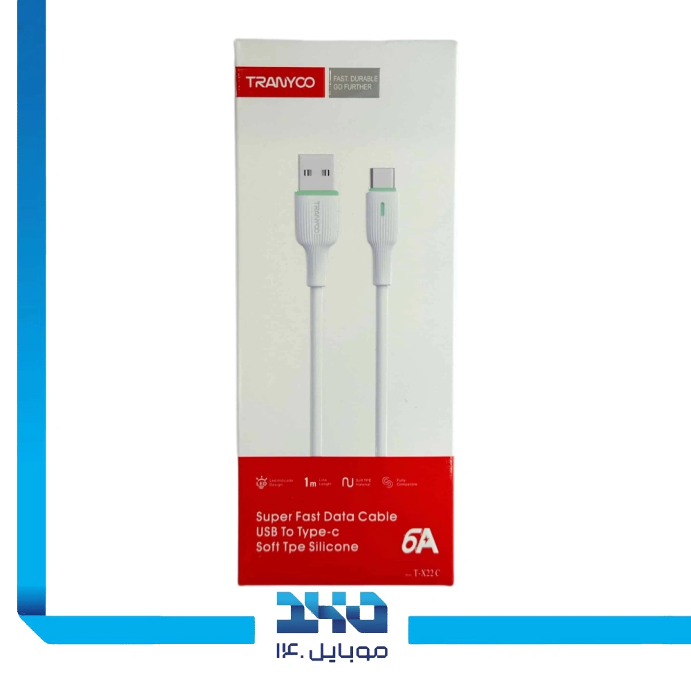 کابل USB-A به تایپ سی ترانیو مدل x22