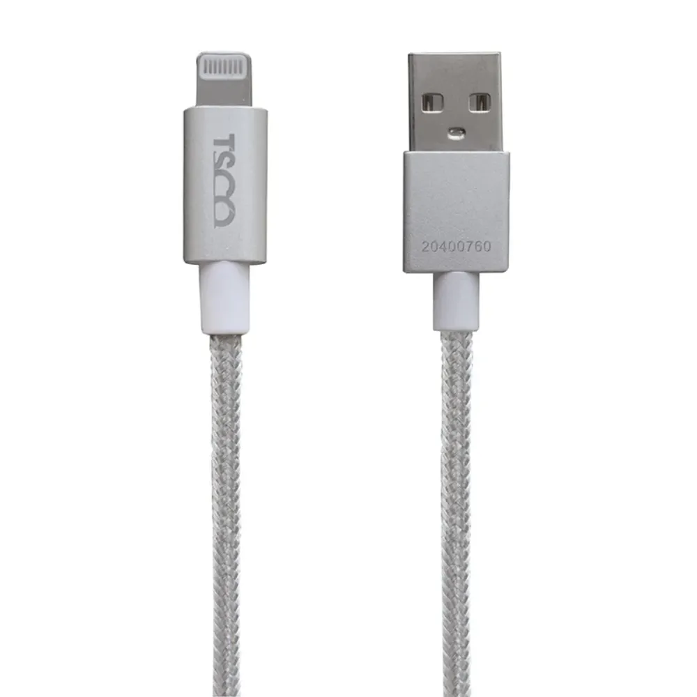 کابل تبدیل USB به لایتنینگ تسکو مدل TCi 400 طول 1 متر