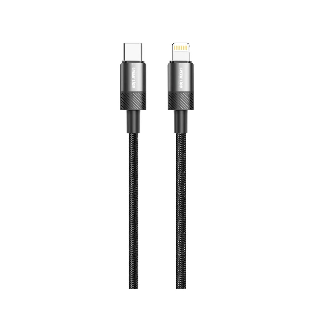 کابل  USB-C به لایتنینگ 27 وات گرین لاین مدل Spark