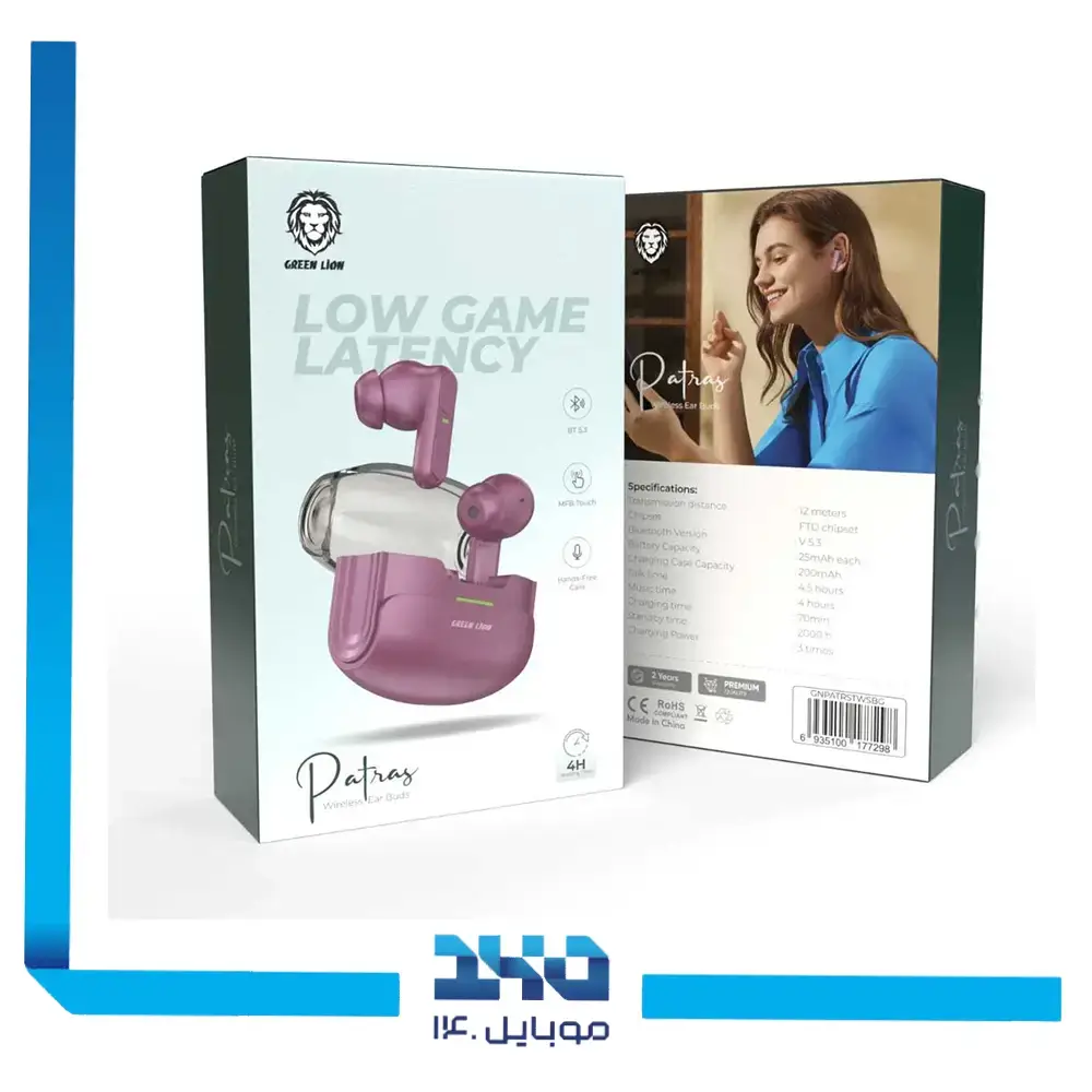 هندزفری بلوتوثی گرین لاین مدل Patras Wireless Earbuds