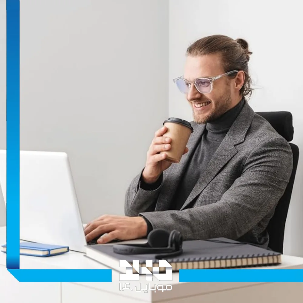 عینک محافظ نور آبی گرین لاین مدل Anti-Blue Light Eyewear