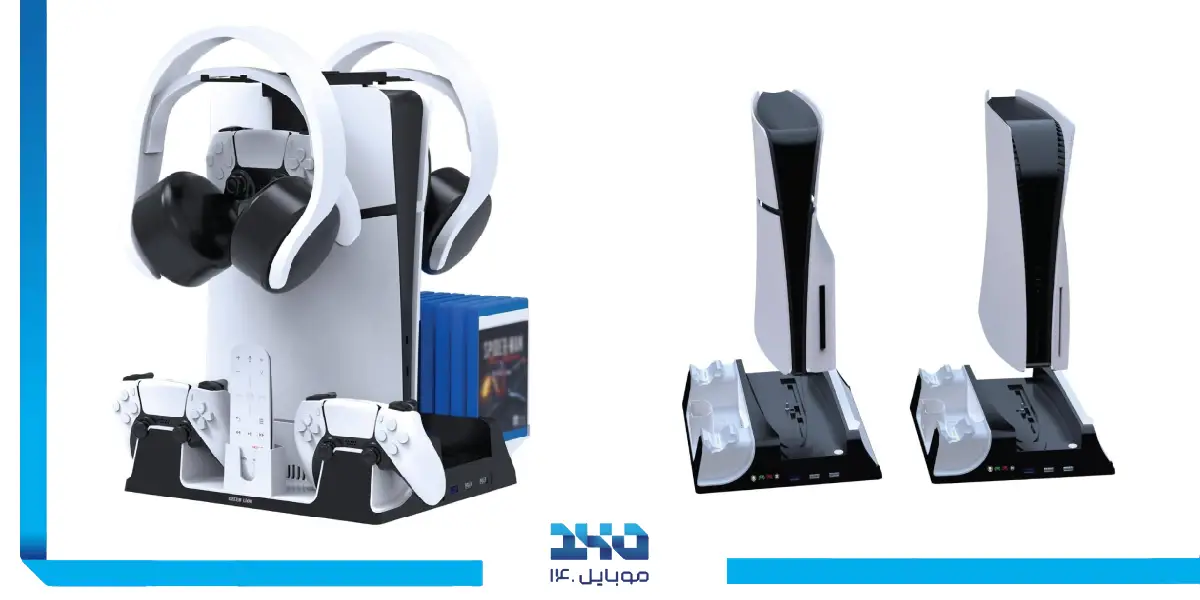 معرفی پایه خنک کننده و شارژ پایه کنسول پلی استیشن Green Lion PS5