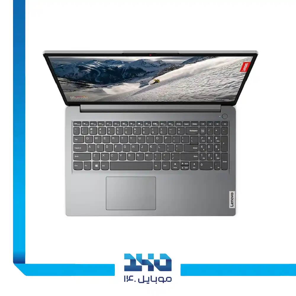 لپ تاپ لنوو 15.6 اینچ IdeaPad 1 Celeron N4500 4GB 256GB UHD Graphics
