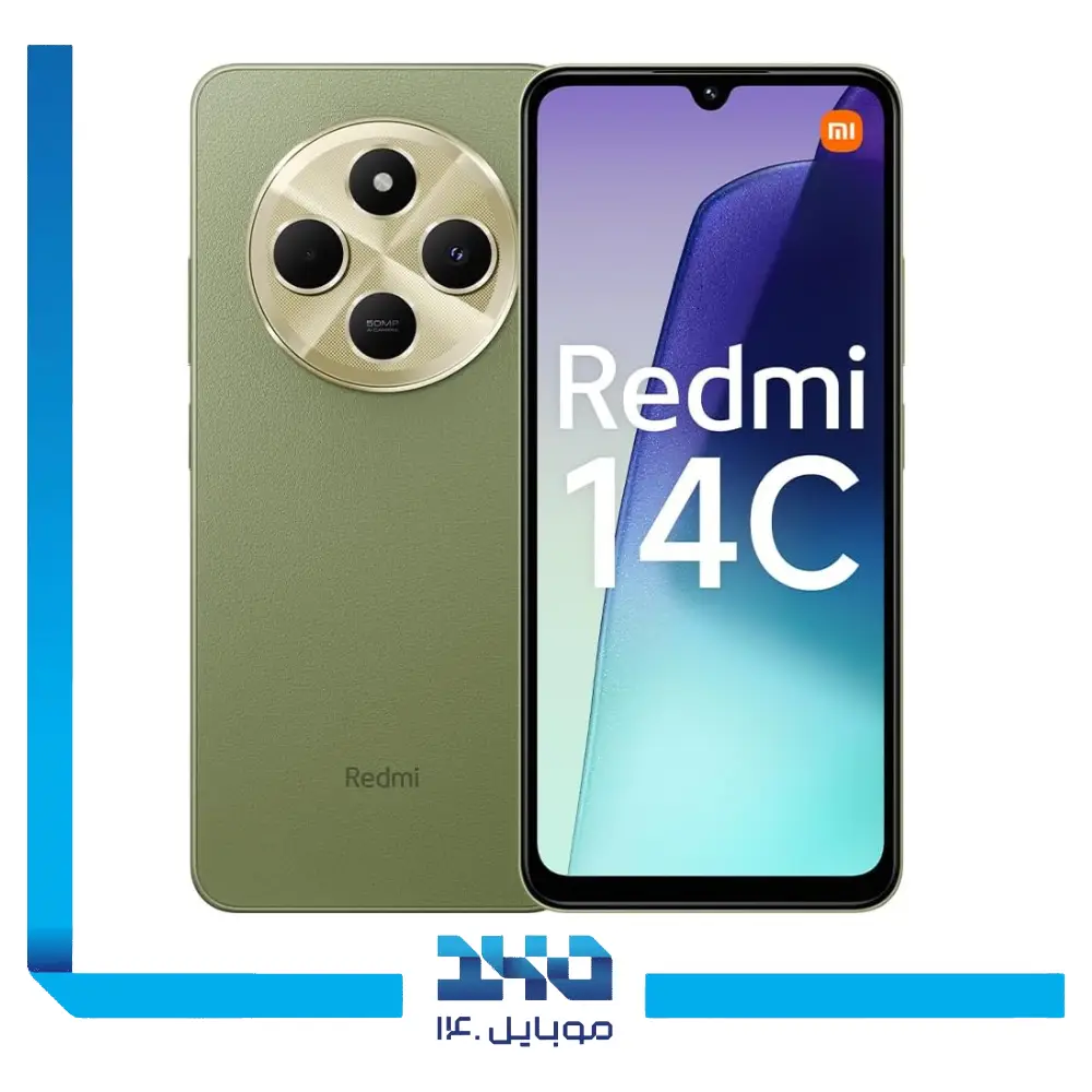 گوشی موبایل شیائومی مدل Redmi 14C ظرفیت 128 گیگابایت رم 4 گیگابایت