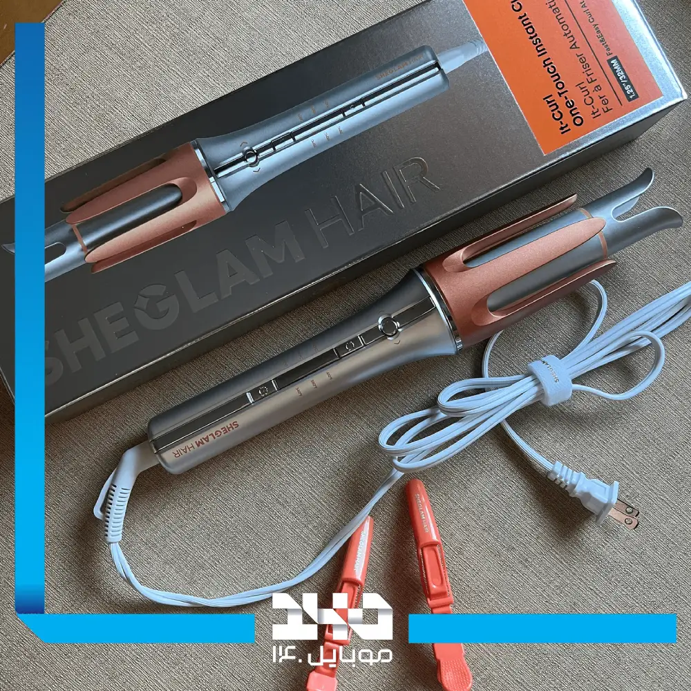 دستگاه فر کننده مو شیگلم مدل Sheglam 32mm