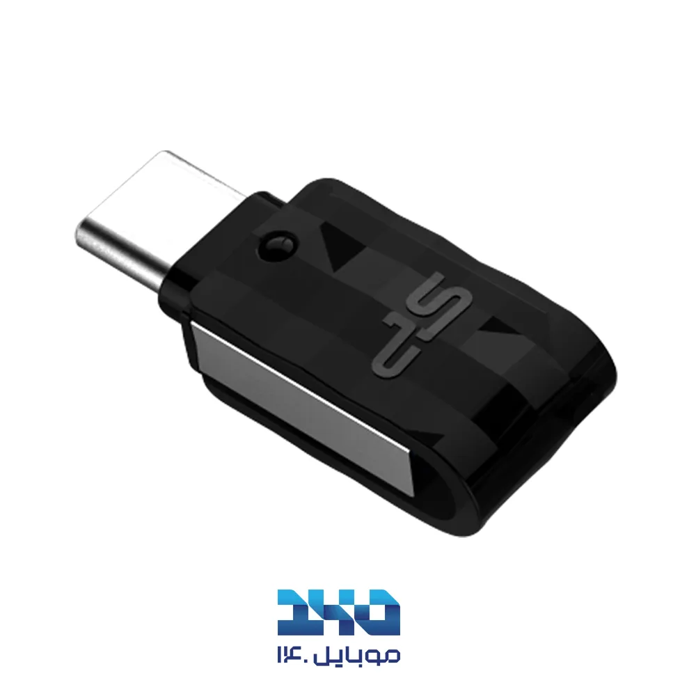 فلش مموری سیلیکون پاور مدل Mobile C31 ظرفیت 64 گیگابایت