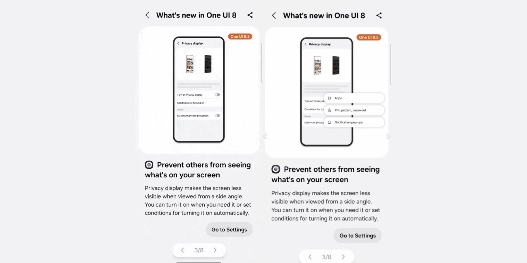 Privacy Display سامسونگ سری Galaxy S26