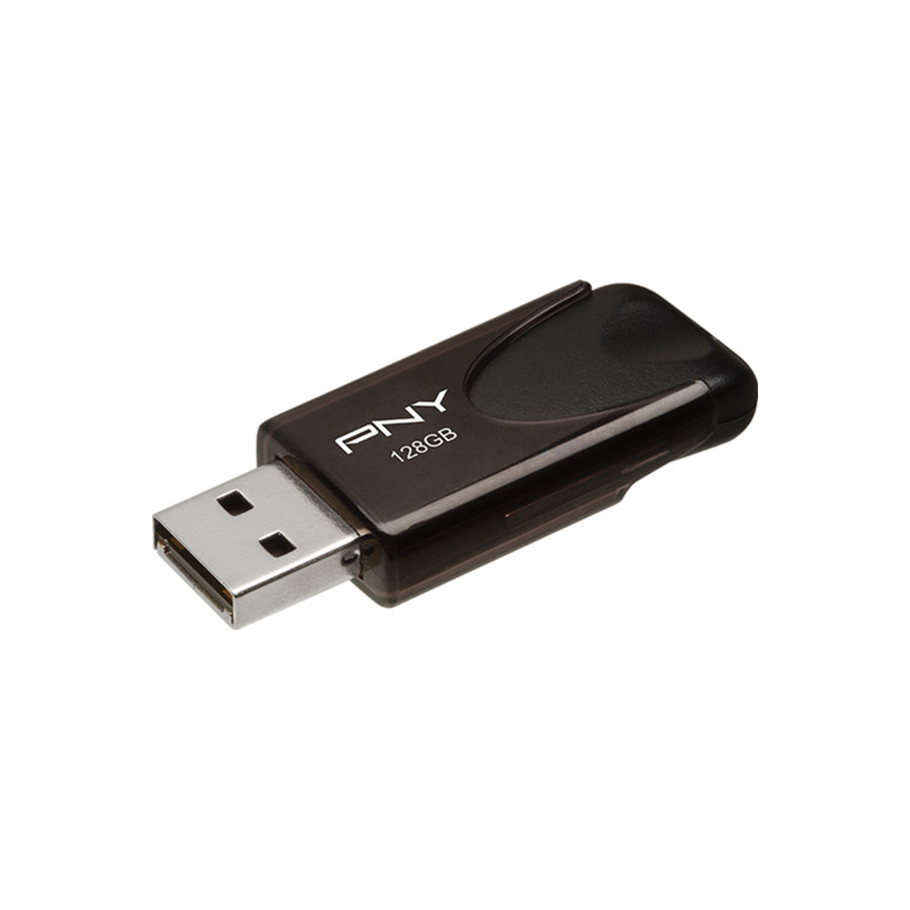 فلش مموری پی ان وای مدل Attache 4 ظرفیت 128 گیگابایت با رابط USB 2.0