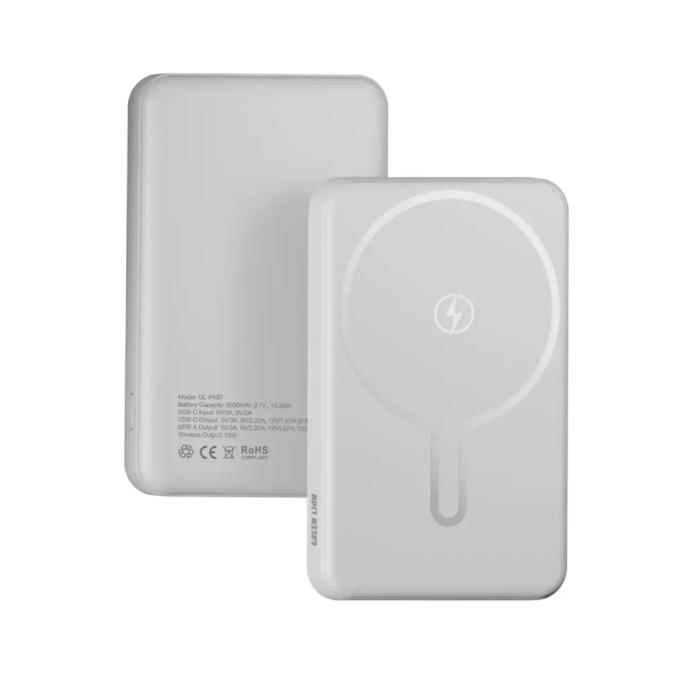 پاور بانک مگ سیف گرین لاین 5000 mAh مدل Malaga