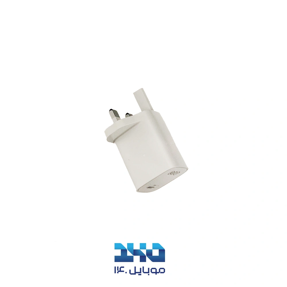 شارژر دیواری کیو‌ سی‌ وای مدل GN103-YG توان 25 وات با فناوری GaN