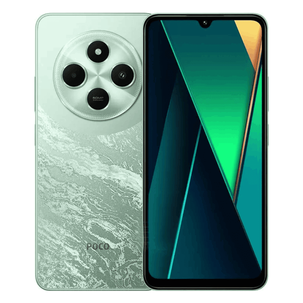 گوشی موبایل شیائومی مدل Poco C75 ظرفیت 128 گیگابایت رم 6 گیگابایت (جعبه کوچک، بدون آداپتور)
