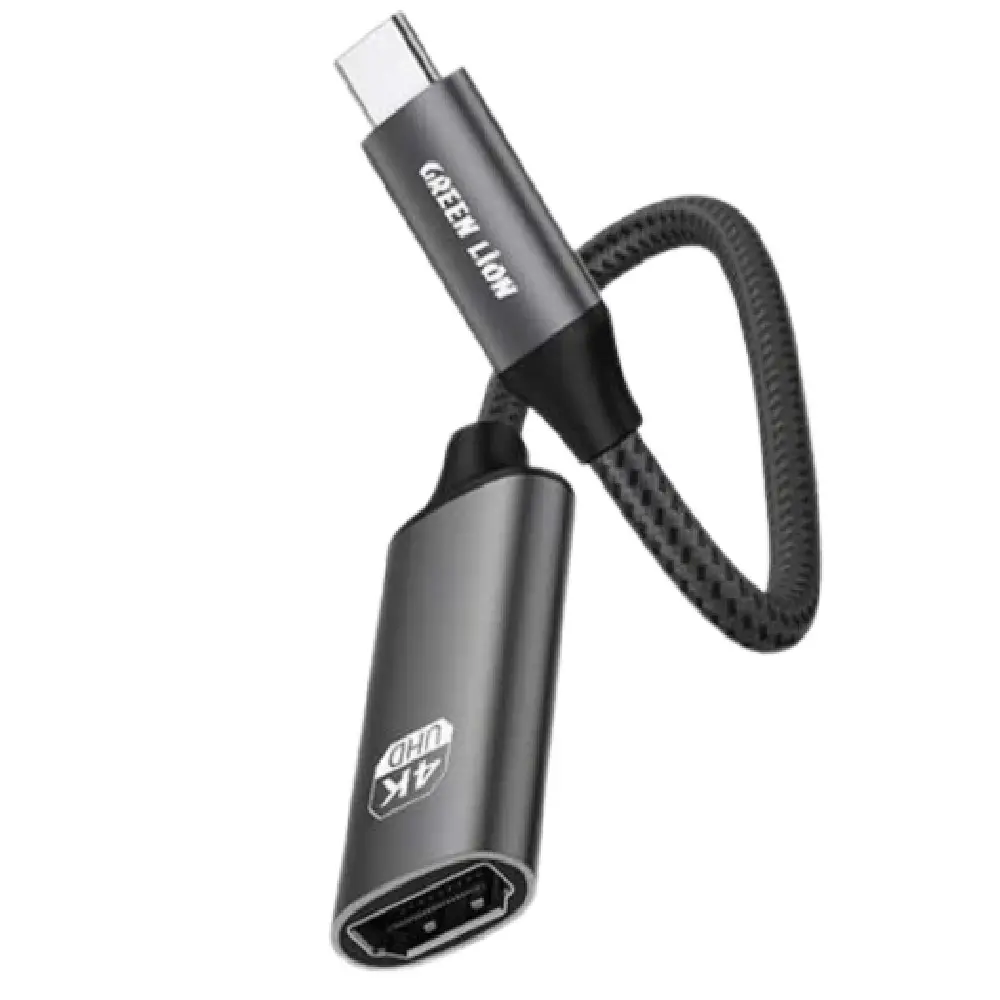 مبدل تایپ سی به HDMI گرین لاین مدل 4K USB-C to HDMI Adapter Cable