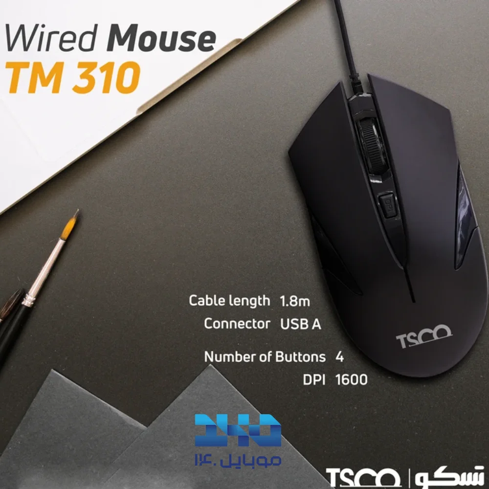 ماوس باسیم تسکو مدل TM 310