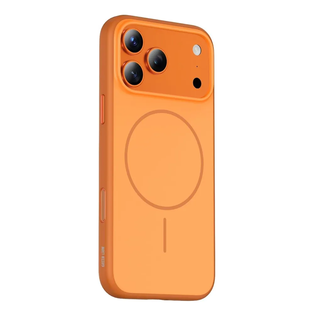 قاب گوشی آیفون 17 پرو مدل Green Lion Patric MagSafe Premium Matte Finish مات