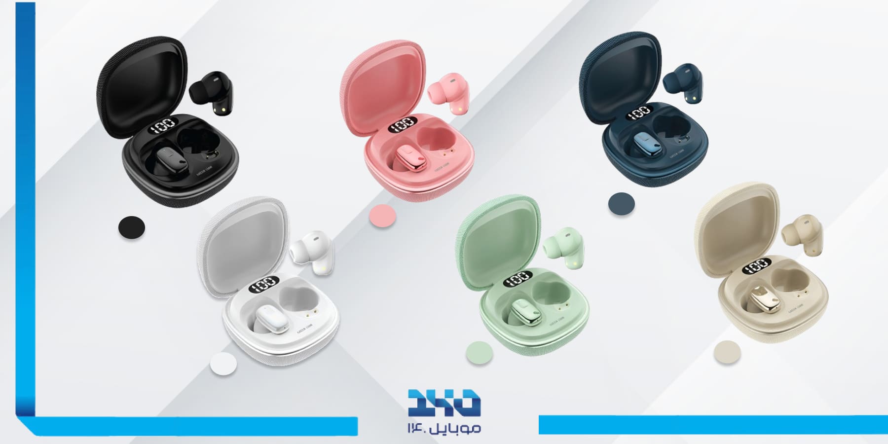 طراحی و مدل ساخت هندزفری بلوتوثی گرین لاین SIENA True