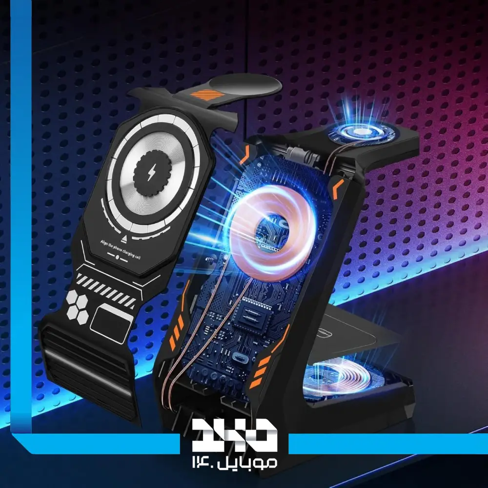 شارژر وایرلس آمایا 3 در 1 مدل AWC-01