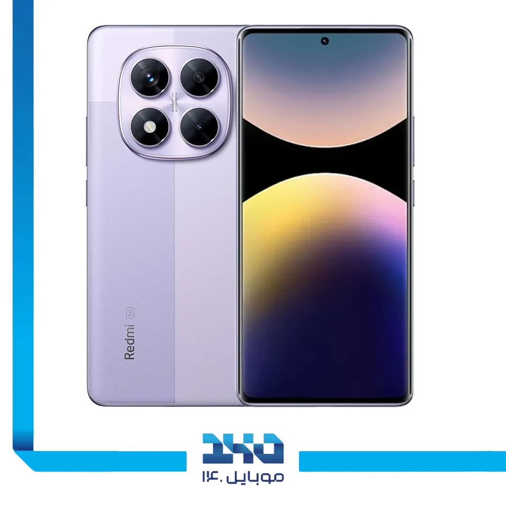گوشی موبایل شیائومی مدل Redmi Note 14 Pro ظرفیت 256 گیگابایت رم 8 گیگابایت | 5G