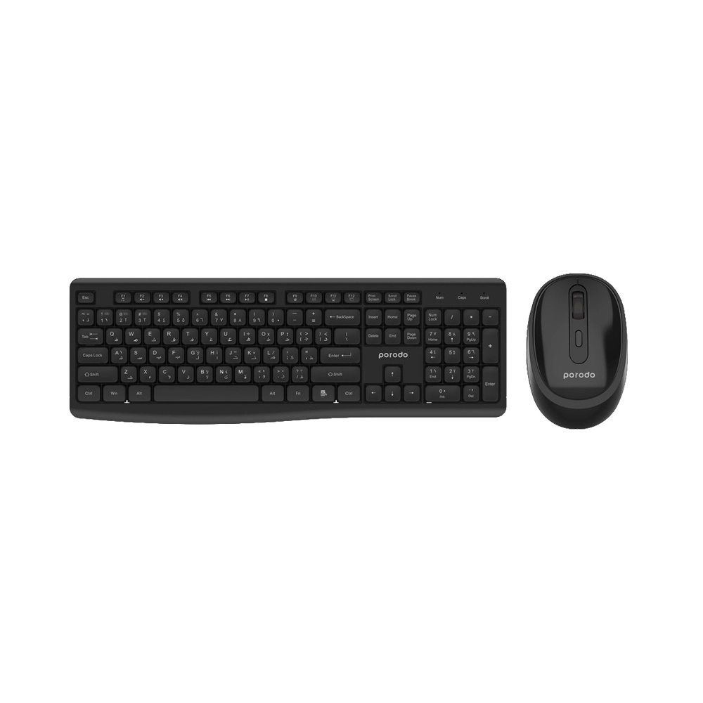 کیبورد و ماوس بی سیم پرودو مدل Dual Mode Wireless