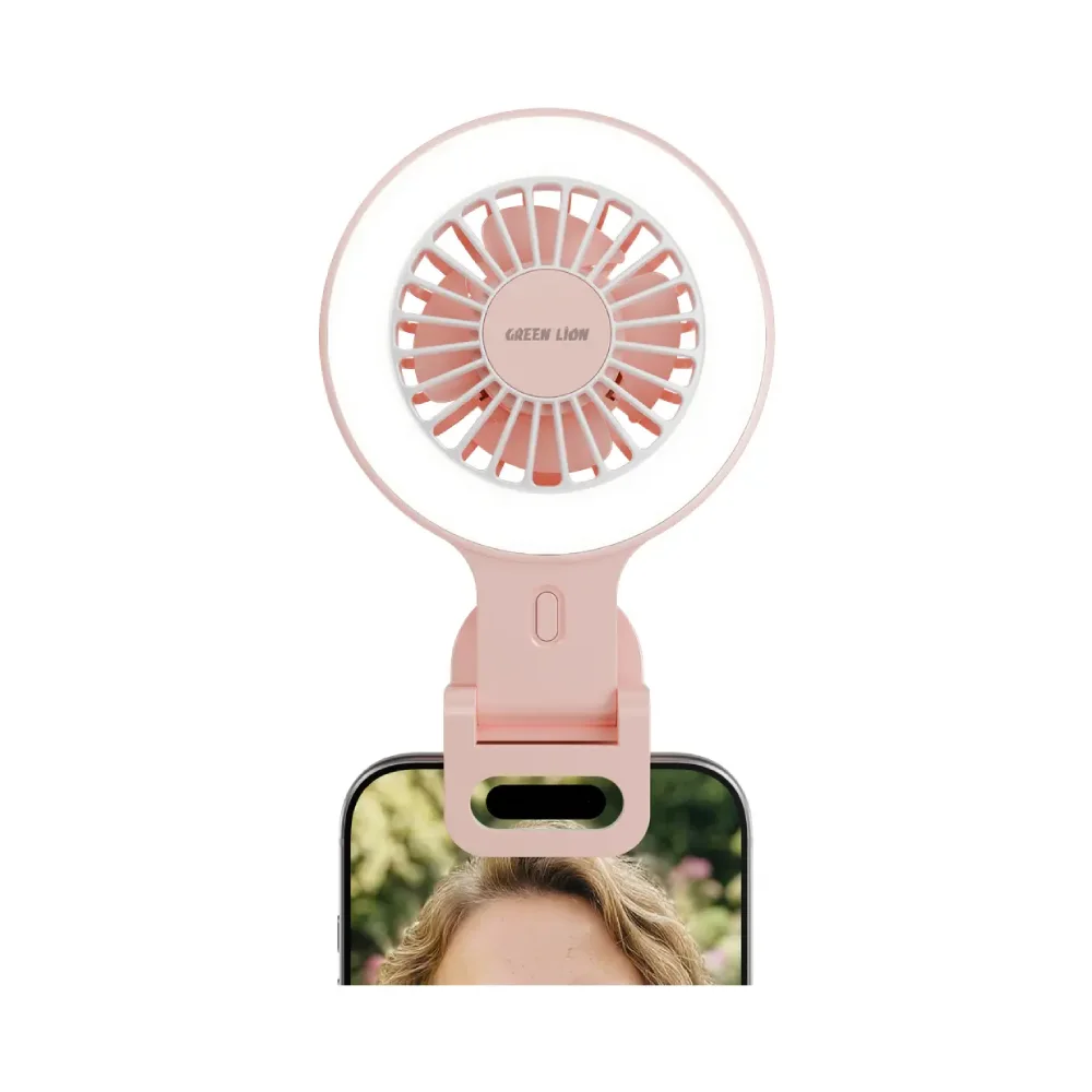 پنکه گیره‌ای قابل شارژ گرین لاین مدل Air Glow