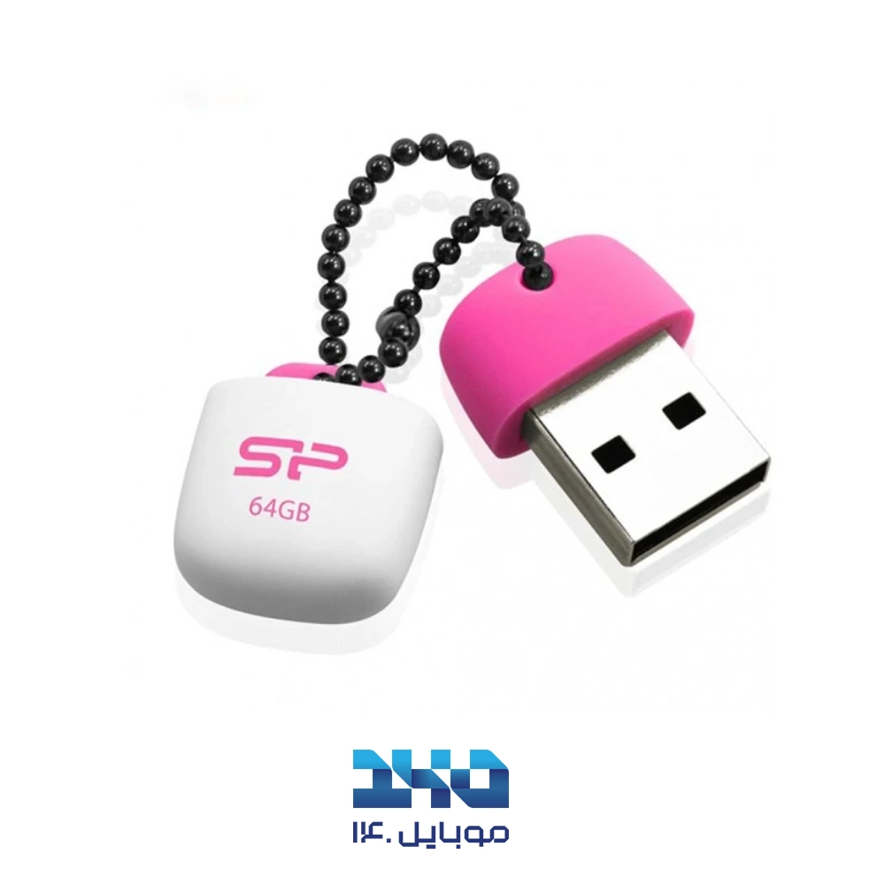 فلش مموری سیلیکون پاور مدل Touch T07 ظرفیت 64 گیگابایت