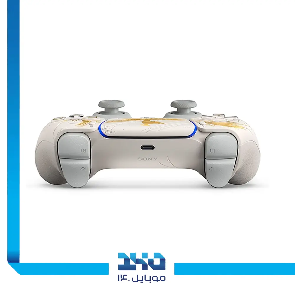 دسته بازی PS5 مدل Ghost of Yotei Gold طلایی