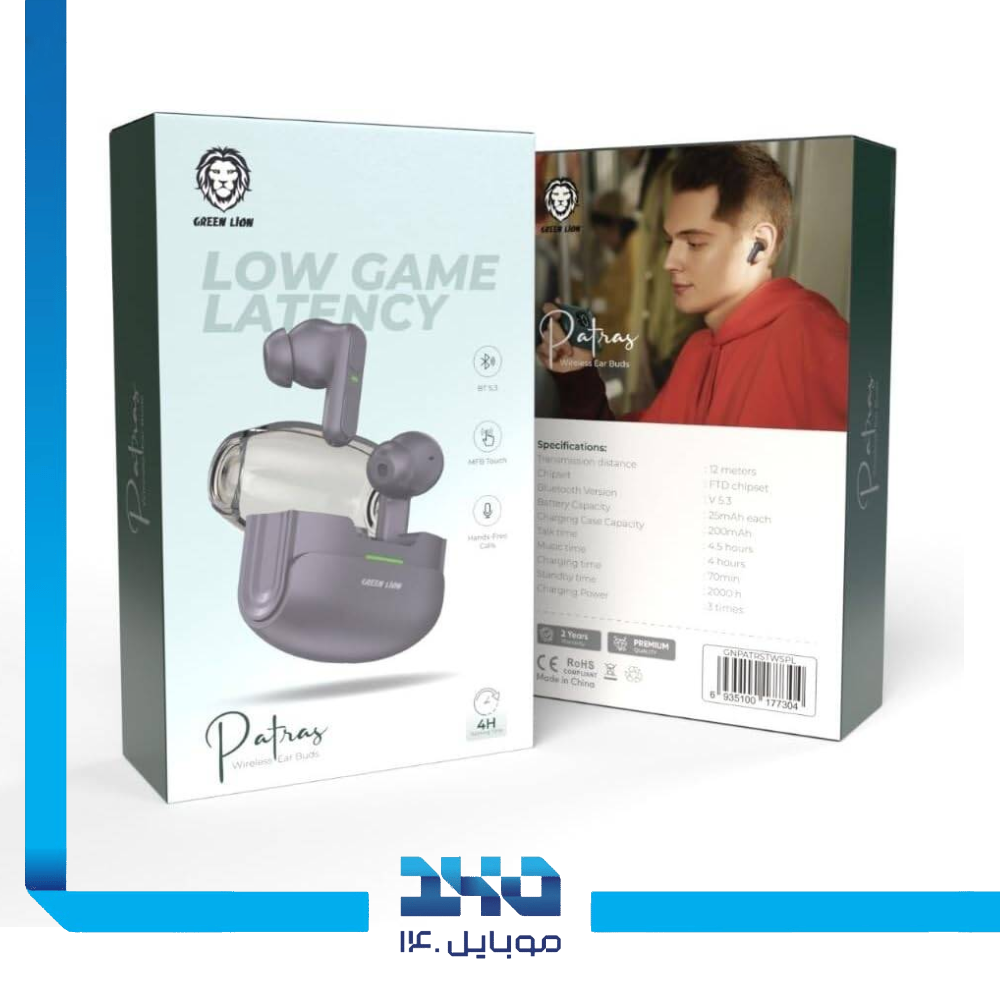 هندزفری بی سیم گرین لاین مدل Patras Wireless Earbuds