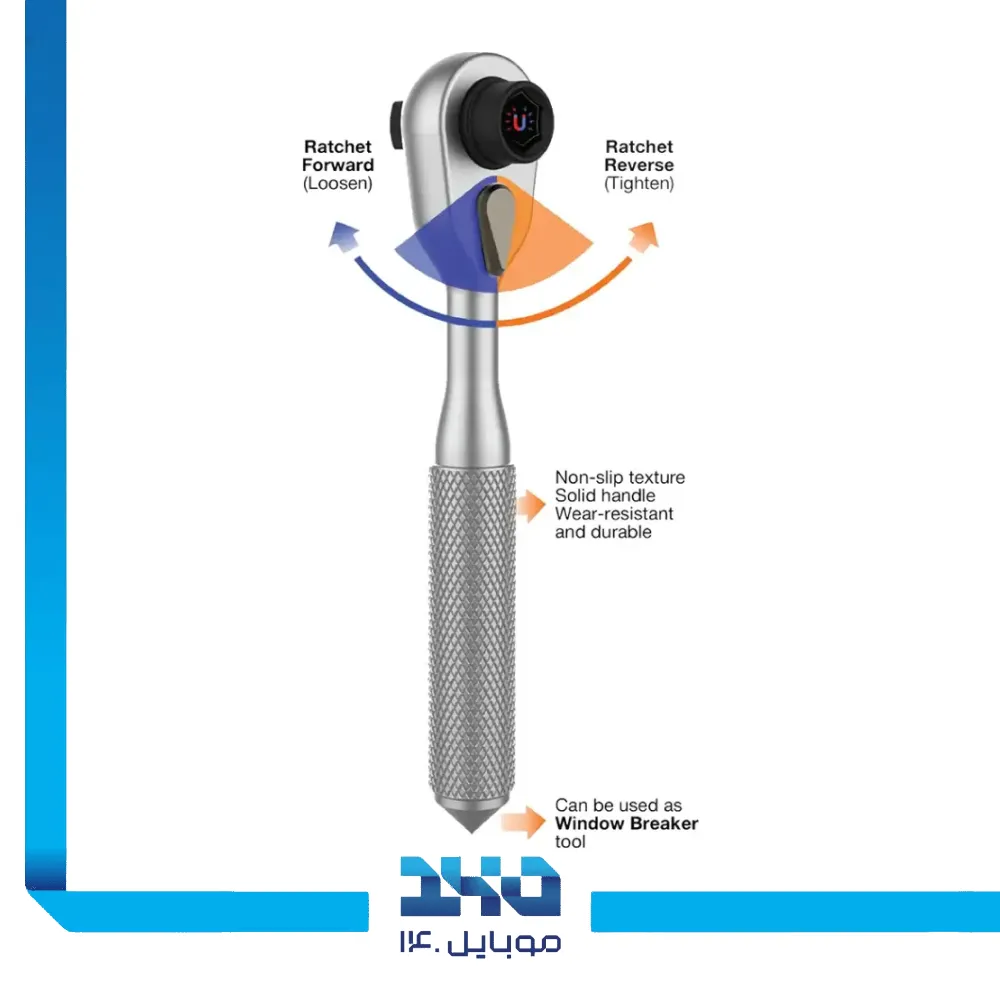 ست آچار بکس 42کاره گرین لاین مدل Green Lion 42-IN-1 Ratchet Socket Set