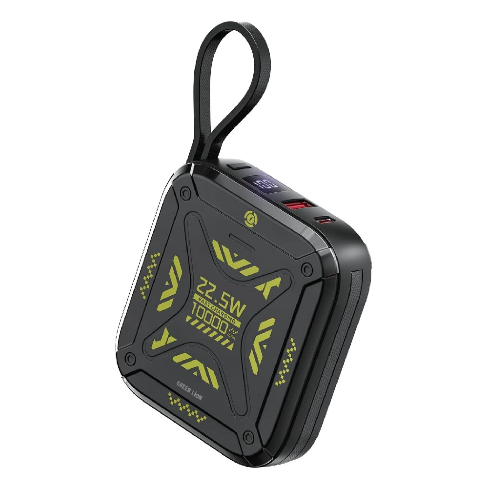 پاوربانک گرین لاین 22.5 وات مدل Xtreme 10 ظرفیت 10000 میلی آمپر