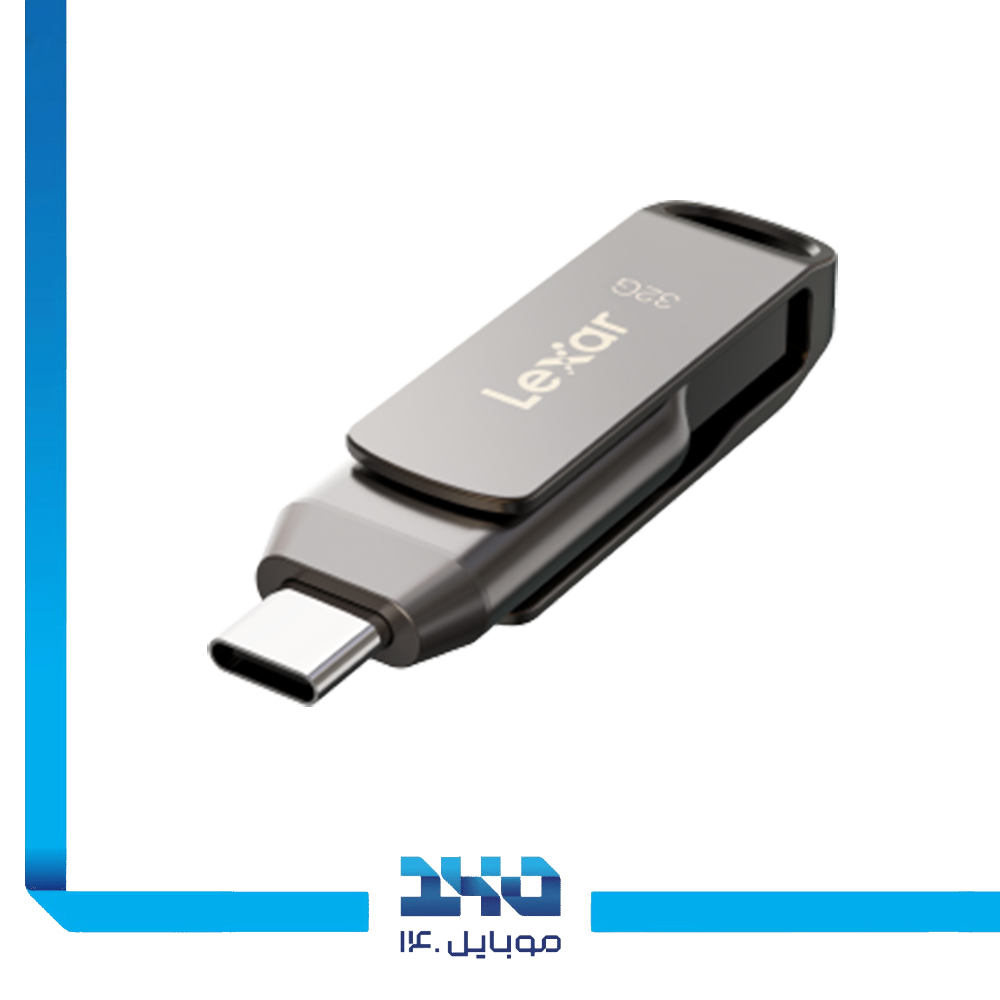 فلش مموری لکسار مدل JumpDrive Dual Drive (D400) ظرفیت 32 گیگابایت