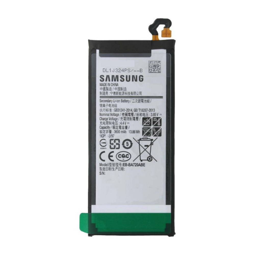 باتری گوشی سامسونگ Galaxy A7 2017 ظرفیت 3600 میلیآمپر مدل (A720) | اصل