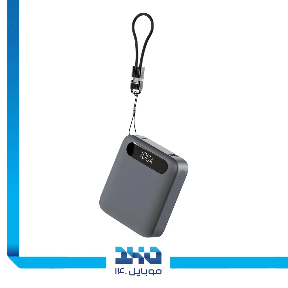 پاوربانک گرین لاین مدل Zuno ظرفیت 10000 میلی آمپر ساعت