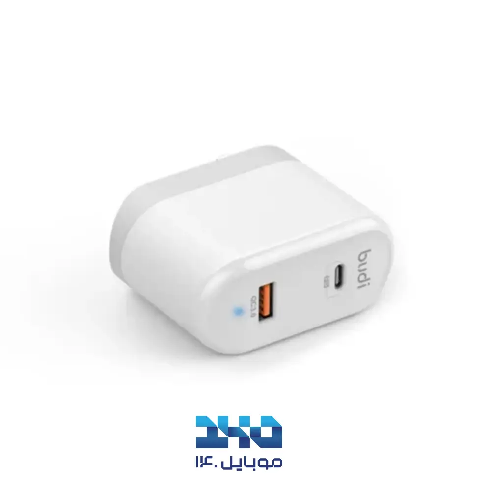 شارژر دیواری 38 وات بودی مدل AC328UW سه پین