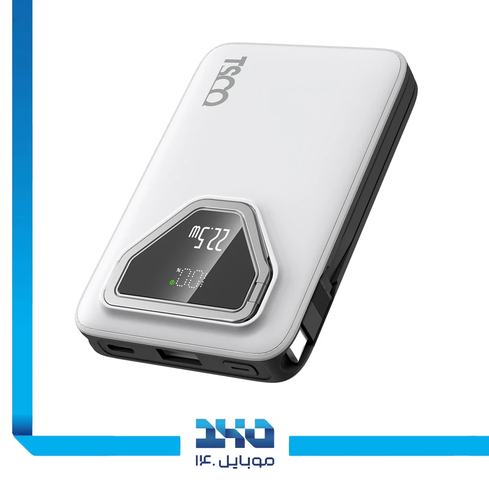 پاوربانک تسکو 10000 میلیآمپرساعت مدل (TP1012W)