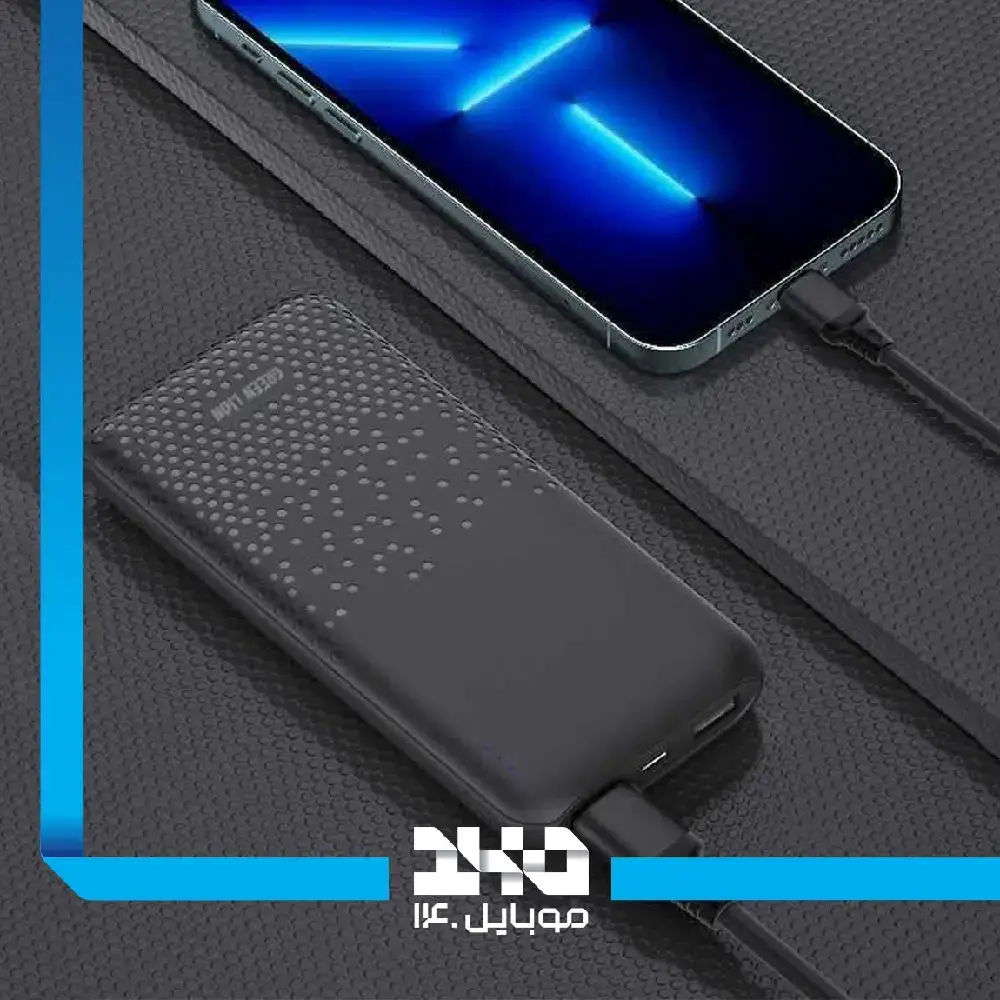 پاوربانک گرین لاین مدل Rome Ultra Slim ظرفیت 10000 میلی‌آمپر ساعت