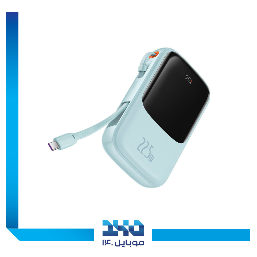 پاوربانک بیسوس 10000 mAh مدل Qpow2-22.5w