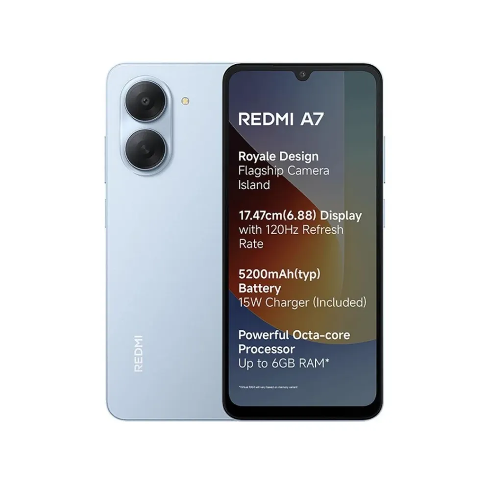 گوشی موبایل شیائومی مدل Redmi A7 ظرفیت 64 گیگابایت و رم 3 گیگابایت