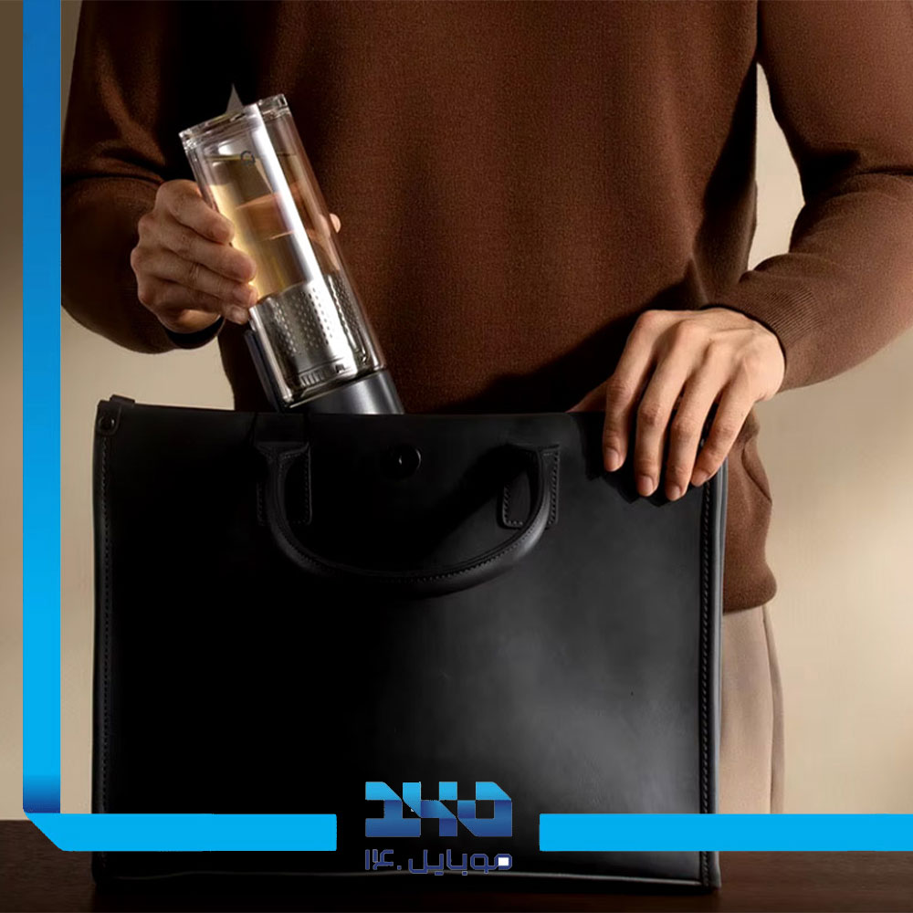 فلاسک شیشه ای دو جداره شیائومی مدل Mijia MJBLB01PL ظرفیت 400 میلی متر