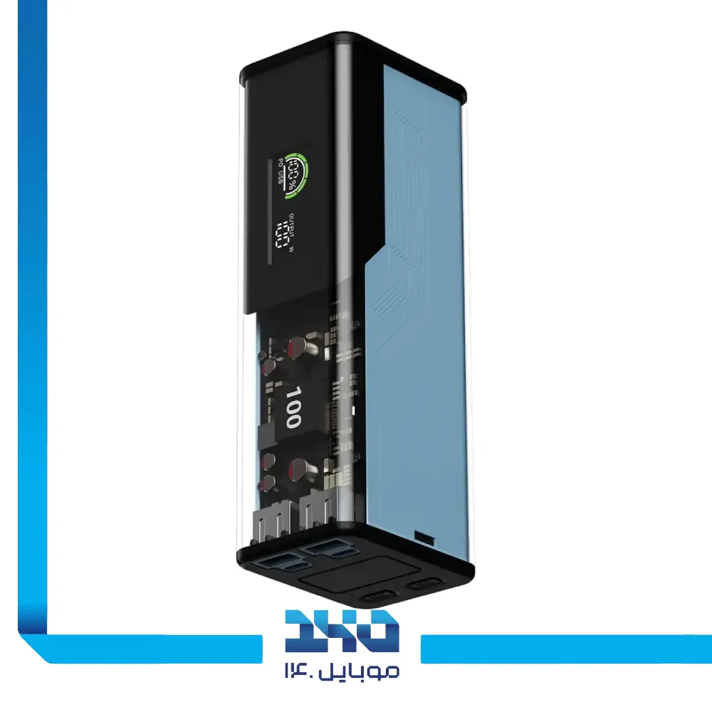 پاوربانک پاورلوژی 27000 میلی آمپر 18 وات مدل Energie