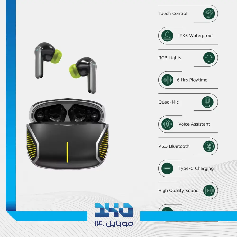 هدفون بلوتوثی گرین لاین مدل Flex Pro