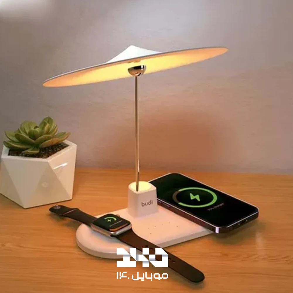 شارژر بی‌سیم سه‌کاره بودی مدل WL4800 توان 20 وات