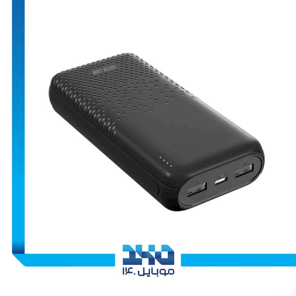 پاوربانک گرین لاین 20 وات مدل Rome Ultra Slim ظرفیت 20000 میلی‌آمپر ساعت | فست شارژ