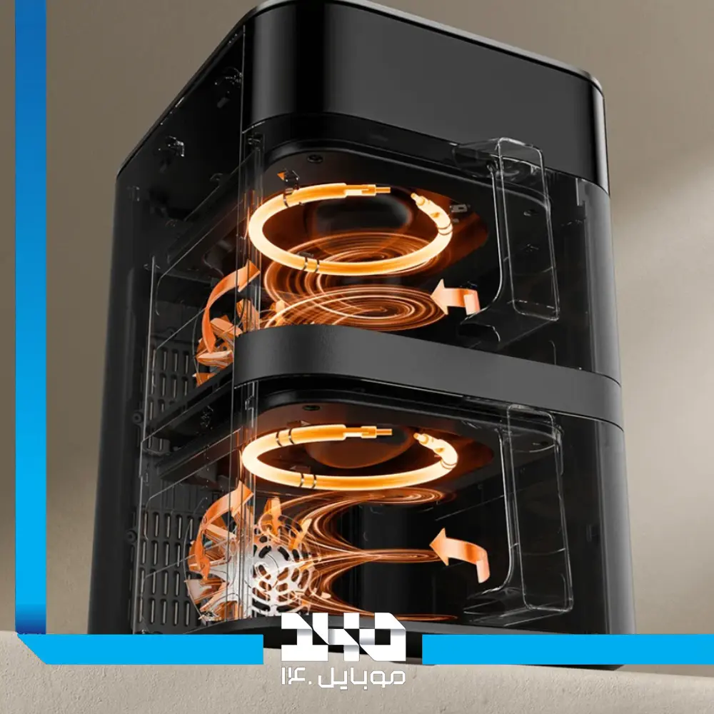 سرخ کن بدون روغن شیائومی مدل MAF-DS1201 ظرفیت 12 لیتری