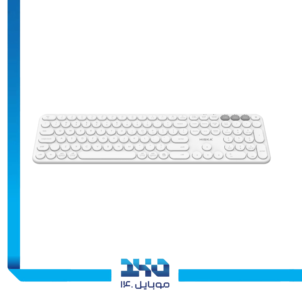 کیبورد بی‌سیم هیسکا مدل HX-KE250