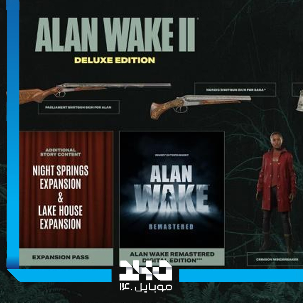بازی Alan Wake 2 Deluxe Edition برای PS5