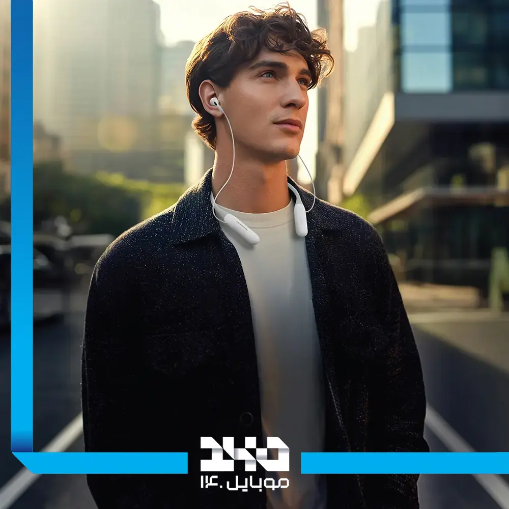 هندزفری گردنی بی سیم پاورولوژی مدل Toneflex ENC