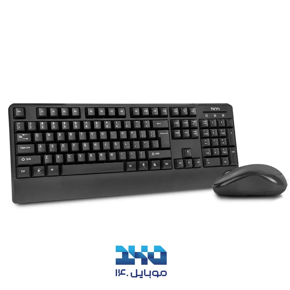 کیبورد و ماوس بیسیم تسکو مدل (TKM 7022)