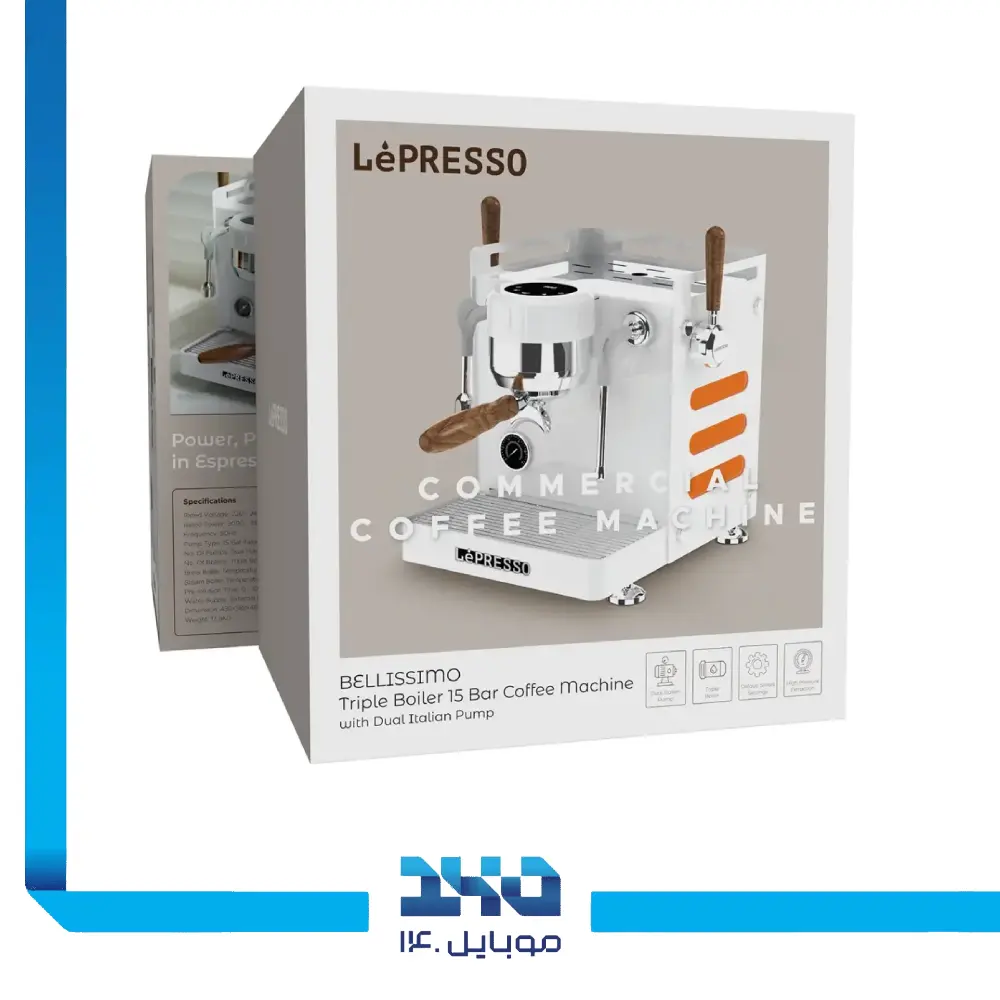 اسپرسو ساز لپرسو مدل Bellissimo Triple Boiler