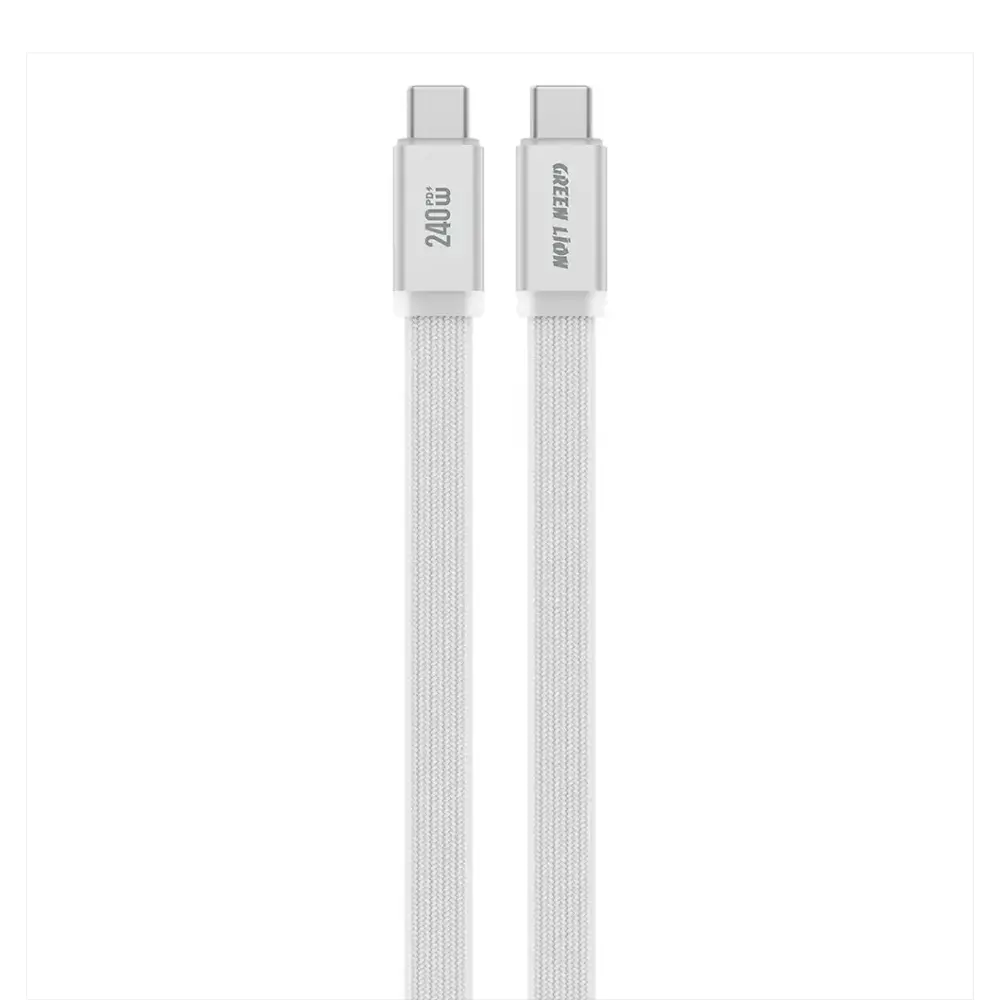 کابل تبدیل USB-C به USB-C گرین لاین مدل (Flex Weave)