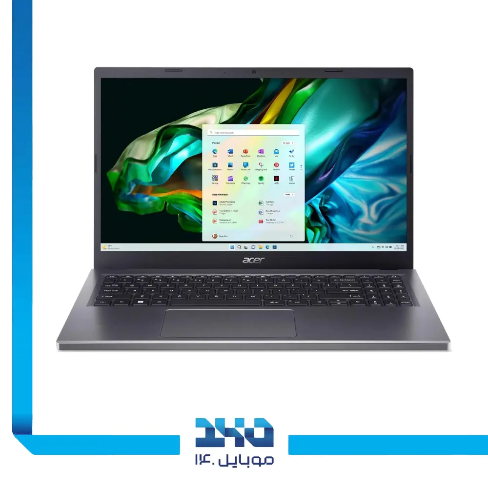 لپ تاپ ایسر 15.6 اینچ مدل Aspire 5 A515 58 79CS i7 13620H 16GB 512GB Intel UHD Graphics