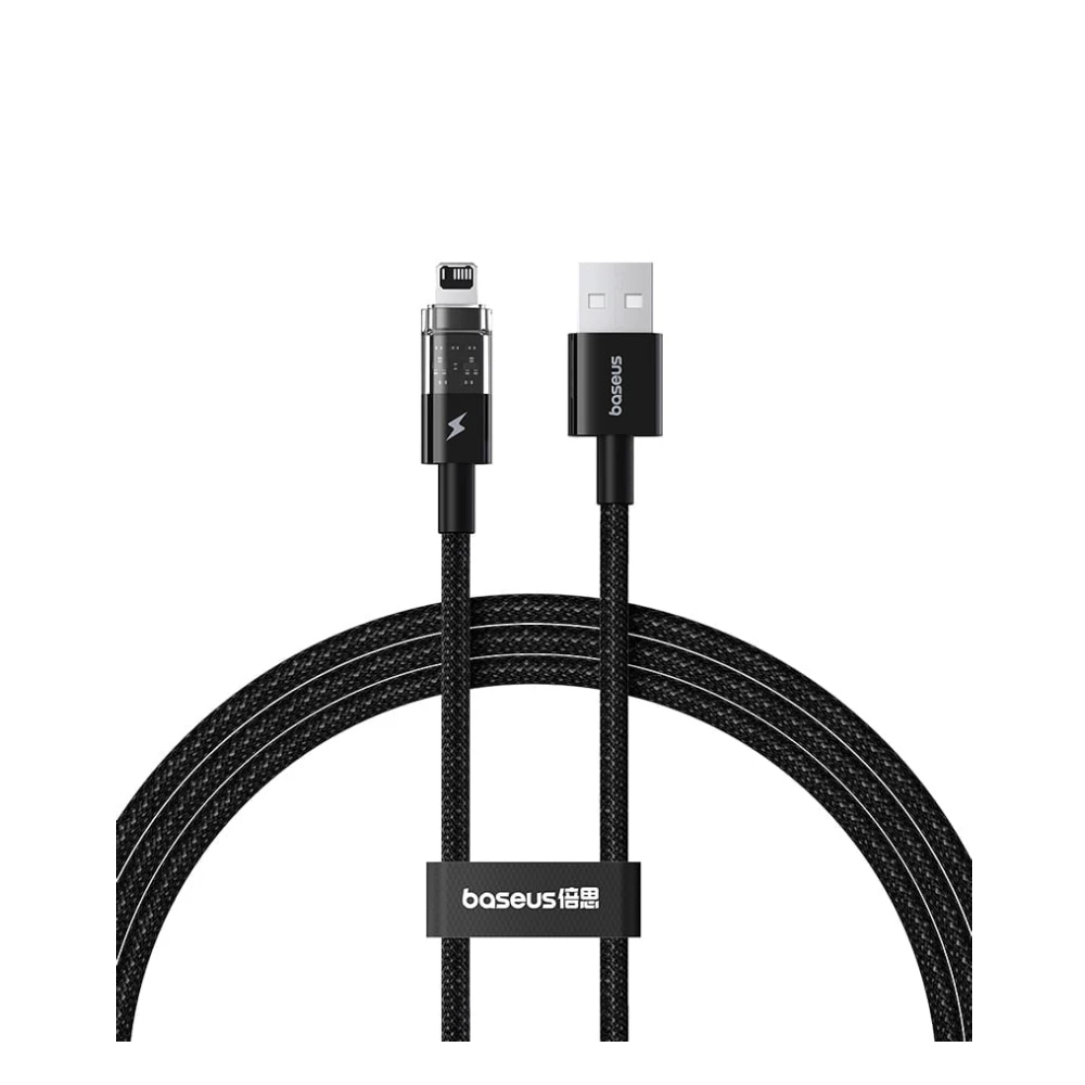 کابل USB به لایتنینگ بیسوس مدل (Gem) طول 1 متر